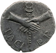 Denarius PACI P R, Rome, 68-69 reverse image