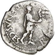 Denarius ROMA RENASCES; Roma, Rome, 68-69 reverse image