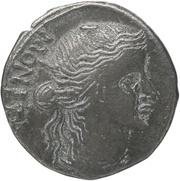 Denarius SALVTARIS obverse image