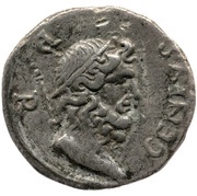 Denarius S P Q R; Genius obverse image