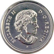 25 Cents - Elizabeth II Toronto Maple Leafs obverse image
