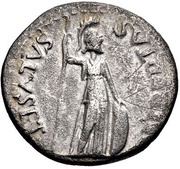 Denarius S P Q R obverse image