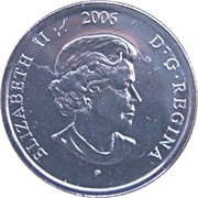 25 Cents - Elizabeth II Pink Ribbons obverse image