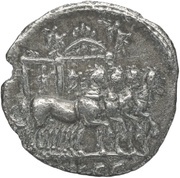 Denarius - Augustus EX S C, Rome, 68-69 reverse image