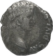 Denarius - Augustus IMP X AVG DIVI F obverse image