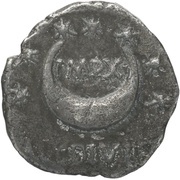 Denarius - Augustus IMP X AVG DIVI F, Rome, 68-69 reverse image