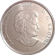 25 Cents - Elizabeth II Pink Ribbon obverse image