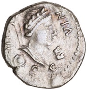Denarius S P Q R; Hispania obverse image