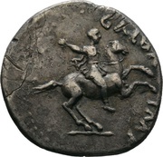 Denarius - Galba HISPANIA; Hispania obverse image