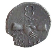 Denarius - Galba BONI EVENTVS; Bonus Eventus, Rome, 68-69 reverse image