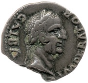 Denarius - Galba VICTORIA P R; Victory obverse image