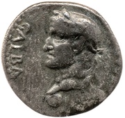 Denarius - Galba and Livia DIVA AVGVSTA obverse image