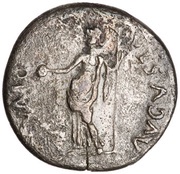 Denarius - Galba and Livia DIVA AVGVSTA, Rome, 68-69 reverse image