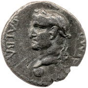 Denarius - Galba GALLIA HISPANIA; Gallia and Hispania obverse image
