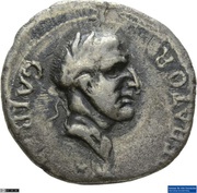 Denarius - Galba ROMA RENASCENS; Roma and Victory obverse image