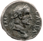 Denarius - Galba VIRTVS; Virtus obverse image