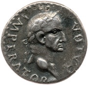 Denarius - Galba ROMA RENASC; Roma and Victory obverse image