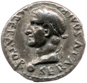 Denarius - Galba HISPANIA; Hispania obverse image