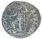 Denarius - Galba ROMA VICTRIX; Roma, Rome, 68-69 reverse image