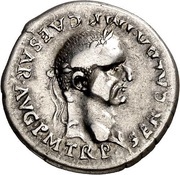 Denarius - Galba S P Q R OB C S obverse image