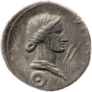 Denarius - Galba GALLIA; Gallia, Rome, 68-69 reverse image