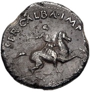 Denarius - Galba TRES GALLIAE obverse image
