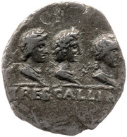 Denarius - Galba TRES GALLIAE, Rome, 68-69 reverse image