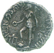 Denarius - Galba SALVS GENERIS HVMANI, Rome, 68-69 reverse image