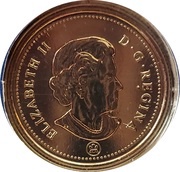 25 Cents Edmonton Oilers obverse image