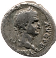 Denarius - Galba ROMA VICTRIX; Roma and Victory obverse image