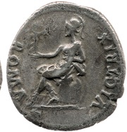 Denarius - Galba ROMA VICTRIX; Roma and Victory, Rome, 68-69 reverse image