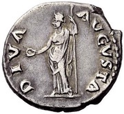 Denarius - Galba and Livia DIVA AVGVSTA, Rome, 68-69 reverse image