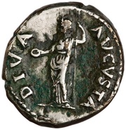 Denarius - Galba and Livia DIVA AVGVSTA, Rome, 68-69 reverse image