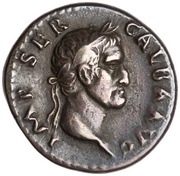Denarius - Galba HISPANIA; Hispania obverse image