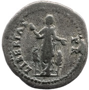 Denarius - Galba LIBERTAS P R; Libertas, Rome, 68-69 reverse image