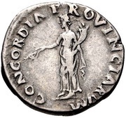 Denarius - Galba CONCORDIA PROVINCIARVM; Concordia, Rome, 68-69 reverse image