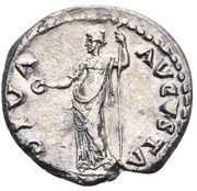 Denarius - Galba and Livia DIVA AVGVSTA, Rome, 68-69 reverse image