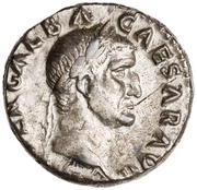 Denarius - Galba and Livia DIVA AVGVSTA obverse image