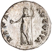 Denarius - Galba and Livia DIVA AVGVSTA, Rome, 68-69 reverse image