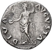 Denarius - Galba and Livia DIVA AVGVSTA, Rome, 68-69 reverse image