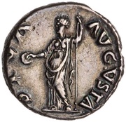 Denarius - Galba and Livia DIVA AVGVSTA, Rome, 68-69 reverse image