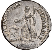 Denarius - Galba SALVS GEN HVMANI, Rome, 68-69 reverse image