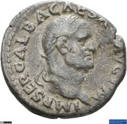 Denarius - Galba IMP; Gallia obverse image