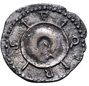 Denarius S P Q R; Hispania, Rome, 68-69 reverse image