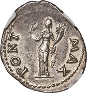 Denarius - Otho PONT MAX; Ceres, Rome, 69 reverse image