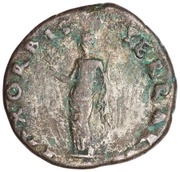 Denarius - Otho PAX ORBIS TERRARVM; Pax, Rome, 69 reverse image