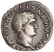 Denarius - Otho VICTORIA OTHONIS; Victory obverse image