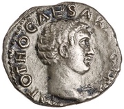 Denarius - Otho PONT MAX obverse image