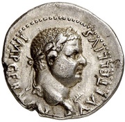 Denarius - Vitellius FIDES EXERCITVVM obverse image