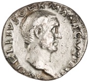 Denarius - Vitellius CONCORDIA P R; Concordia obverse image